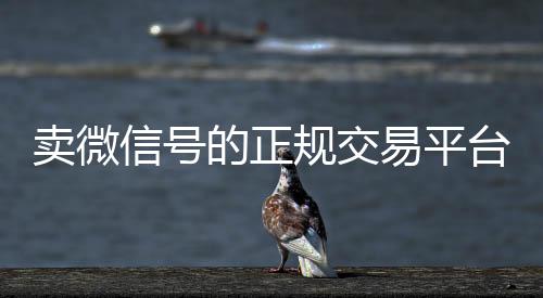 卖微信号的正规交易24小时在线微信号收购平台（出售实名微信账号平台购买）