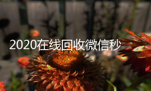 2020在线回收微24小时回收微信信秒结（24小时在线回收微信秒结）